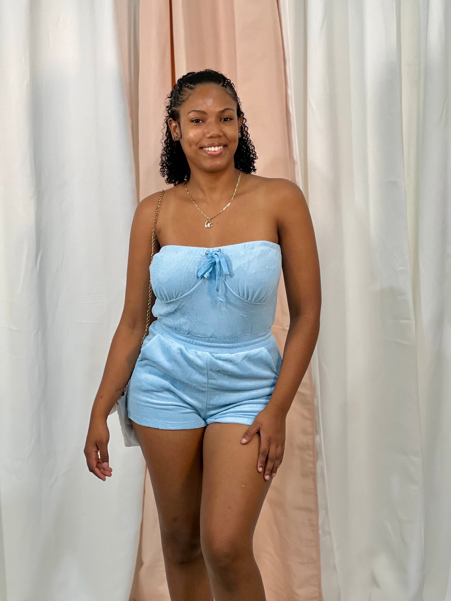 TERRY TUBE MINI ROMPER