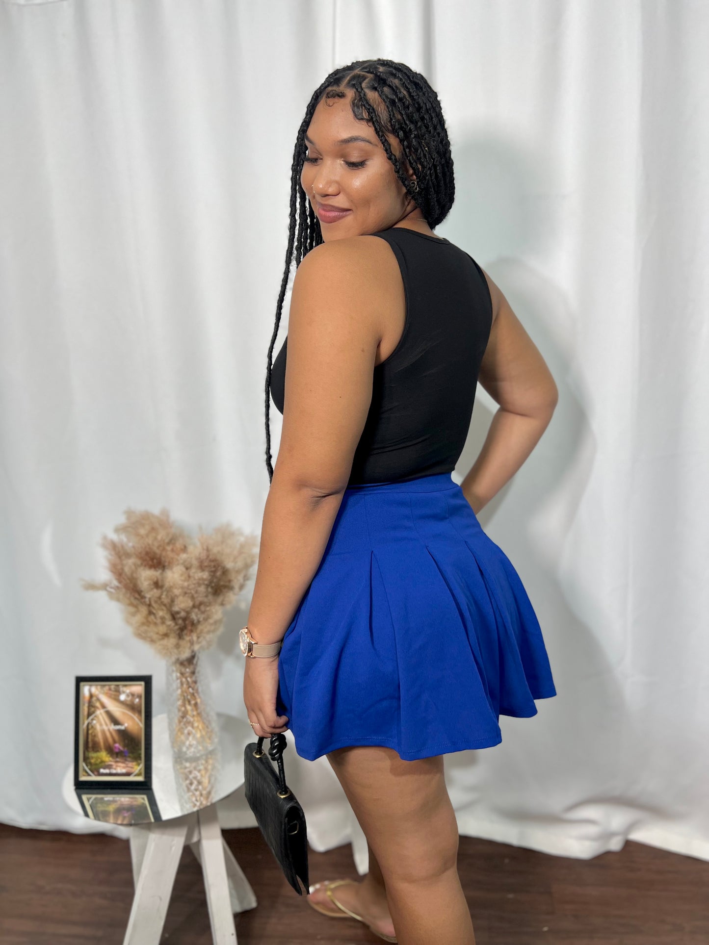 PLEATED TENNIS SKIRT