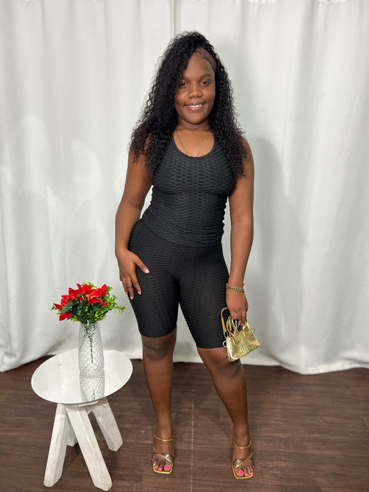 HONEY COMB SHORTS SET