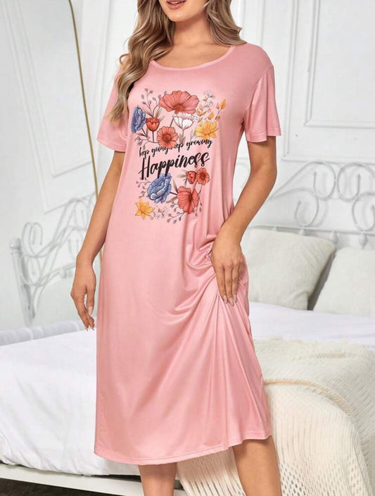 PINK NIGHTGOWN PJ