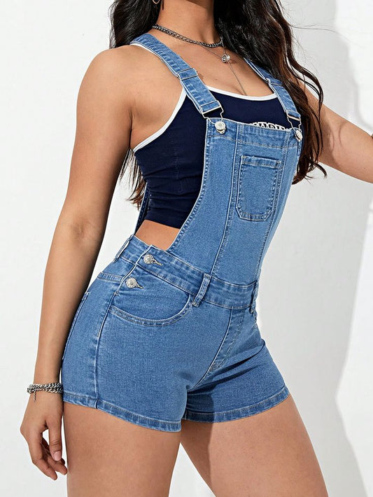 DENIM DARLING OVERALLS