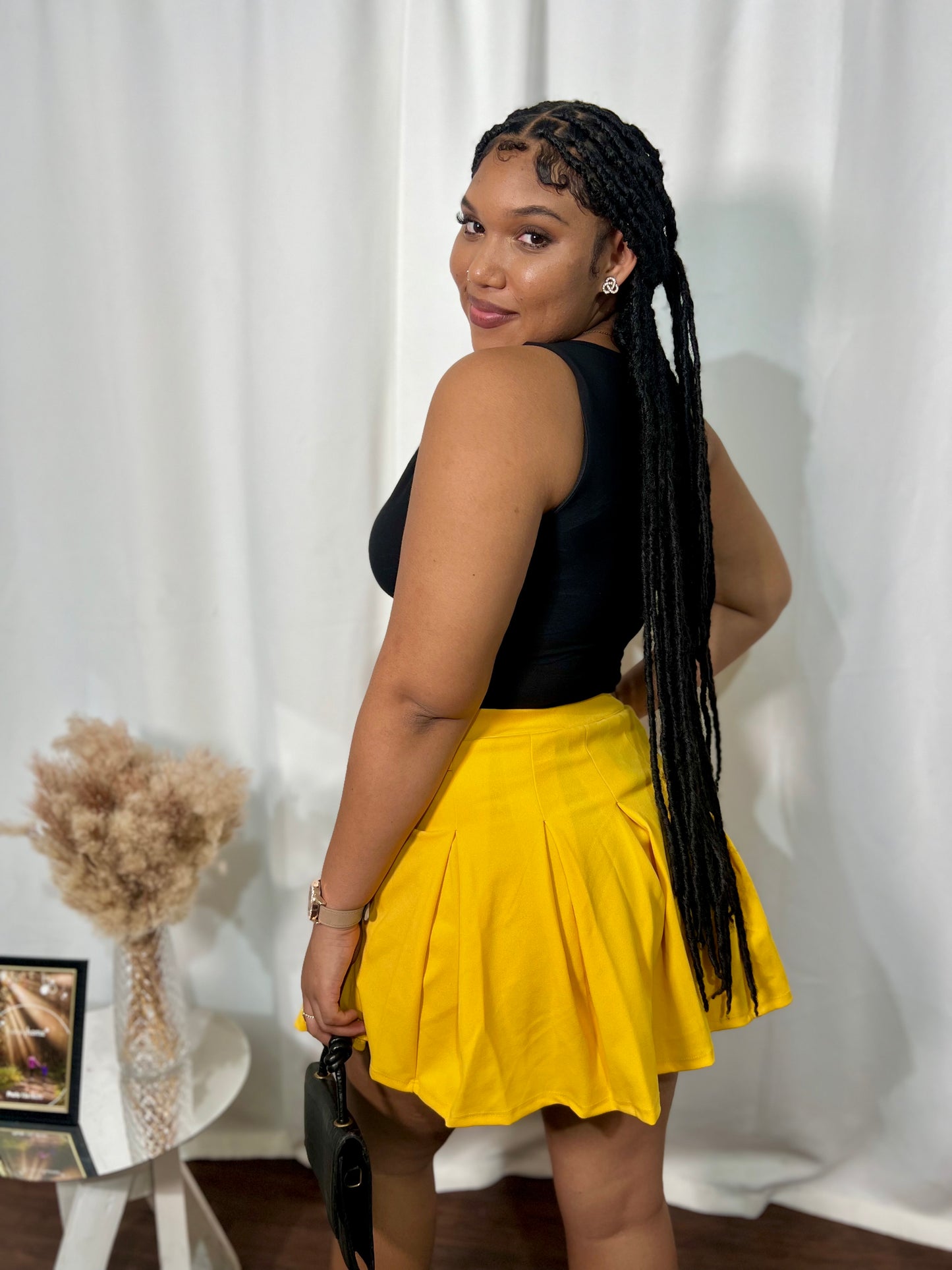 PLEATED TENNIS SKIRT