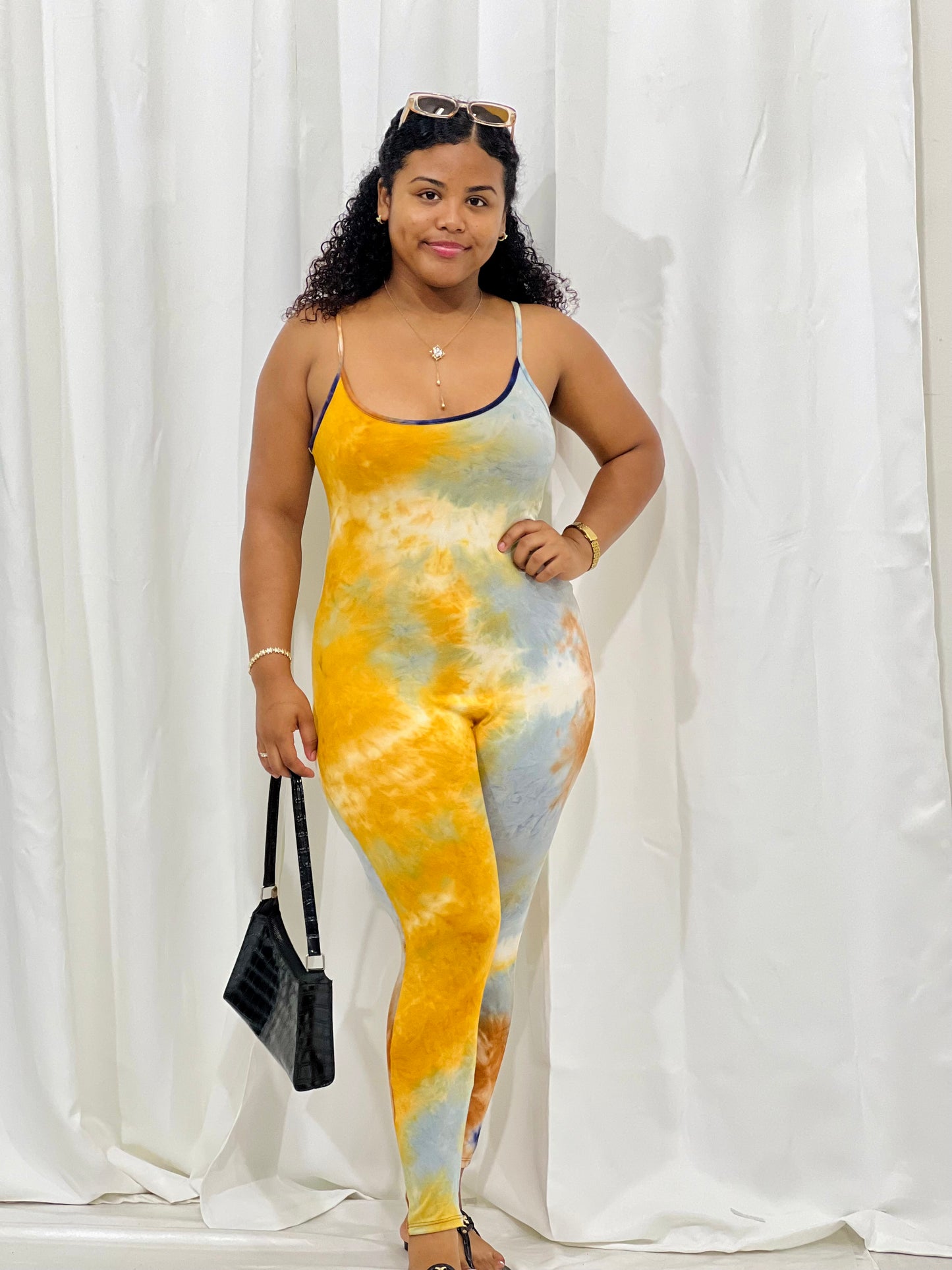 TIE DYE CAMI JUMPSUIT